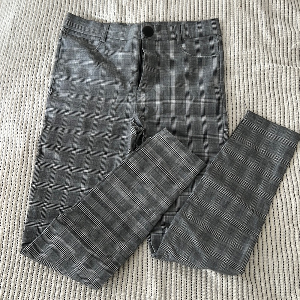 Zara plaid leggings